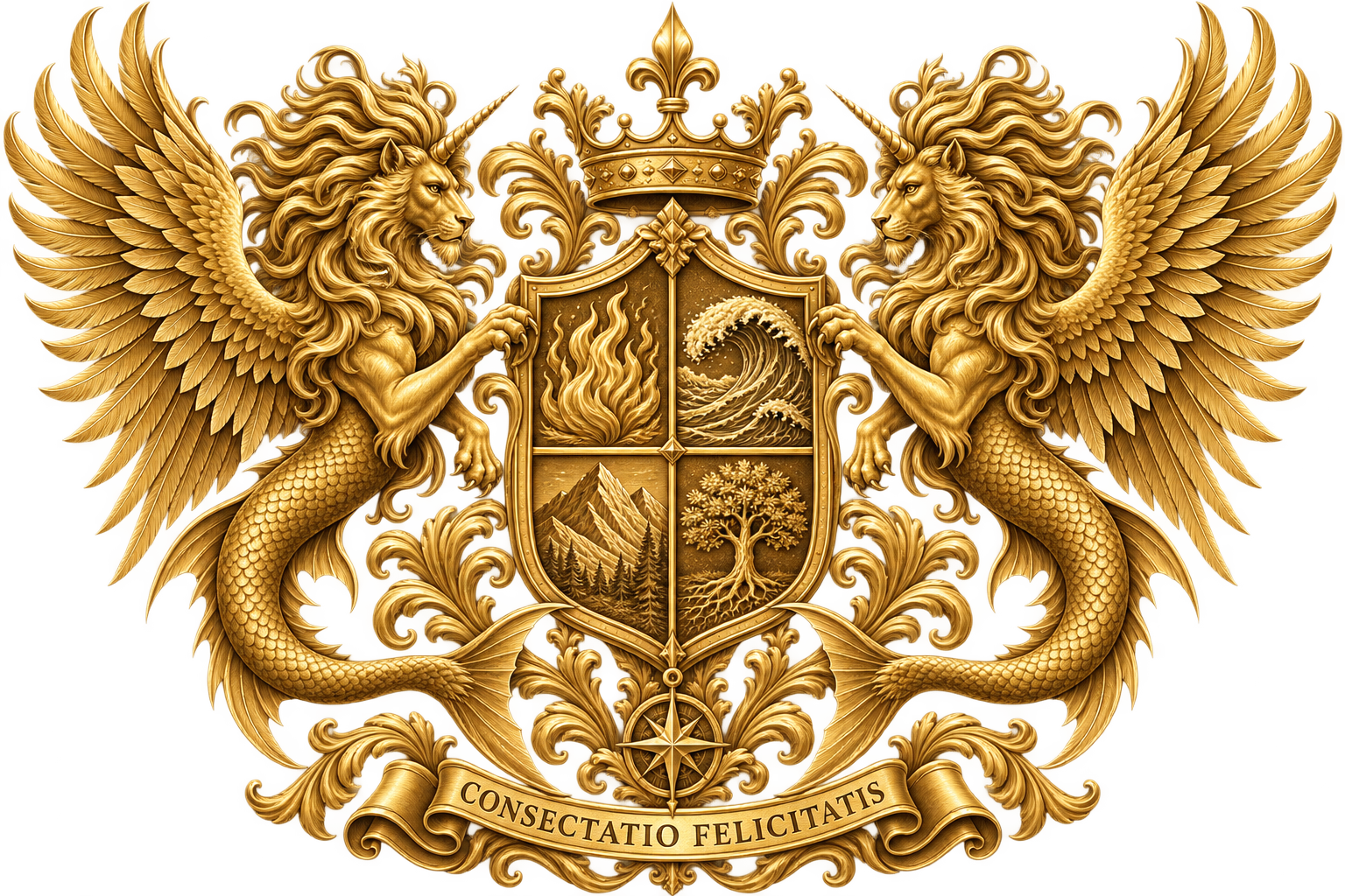 Auria Foundation coat of arms